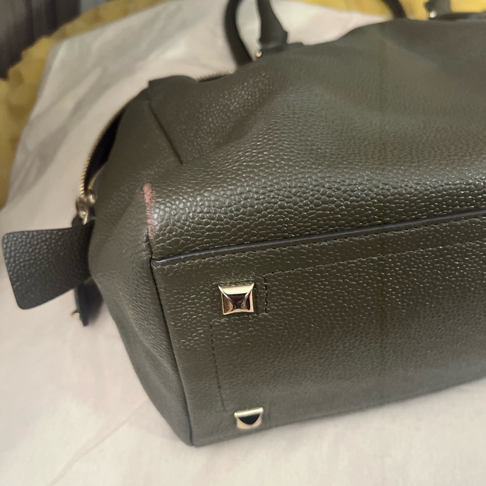 Henri Bendel Olive Green Satchel - Picture 6 of 9